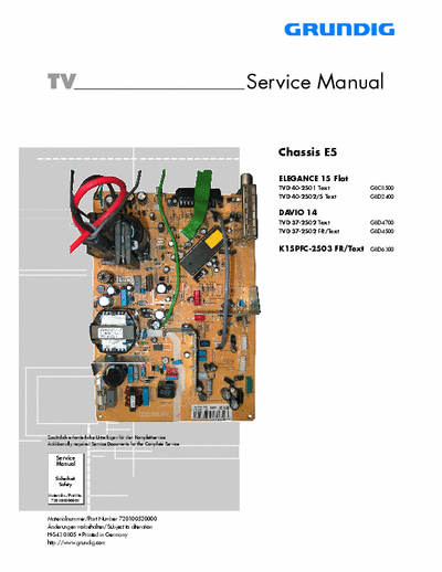 GRUNDIG  Service manual